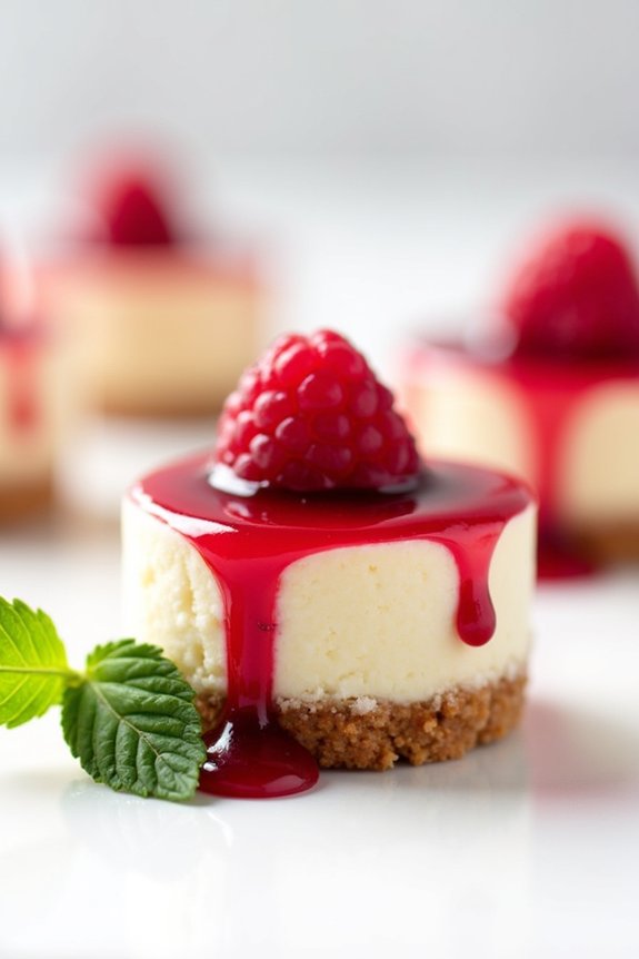 festive no bake cheesecake bites