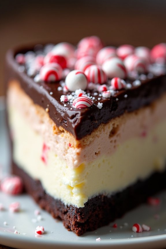 festive no bake cheesecake delight