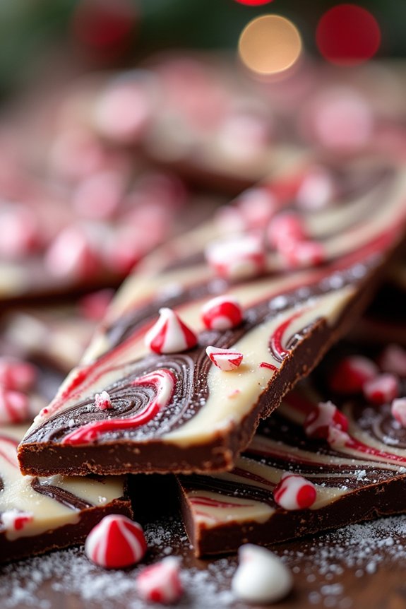 festive no bake chocolate treat