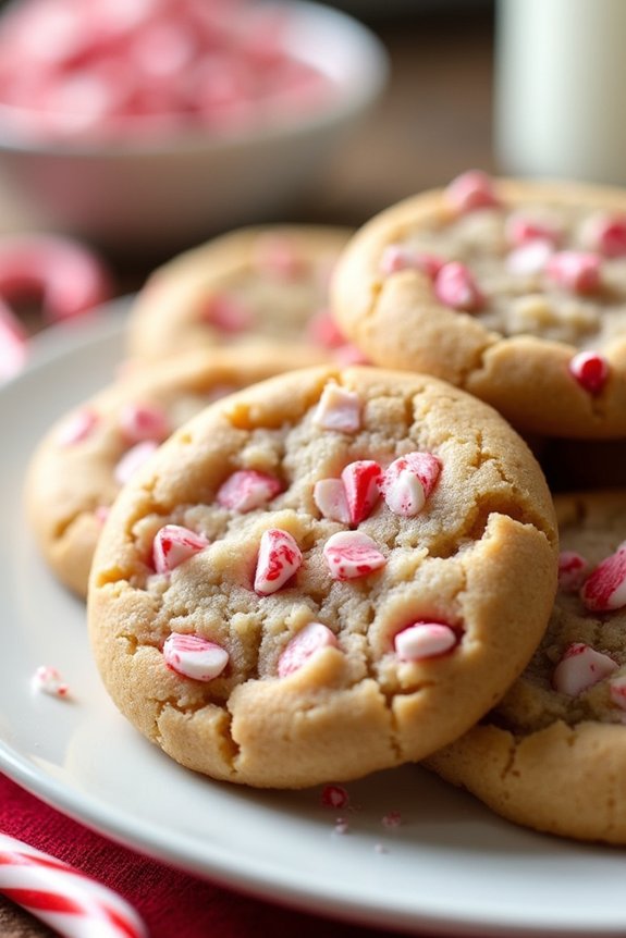 festive peanut butter cookies