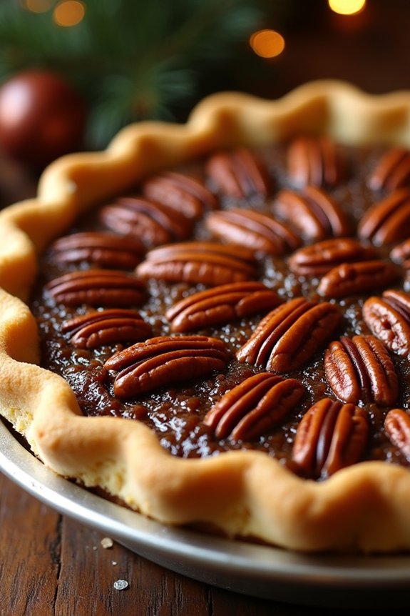 festive pecan pie indulgence