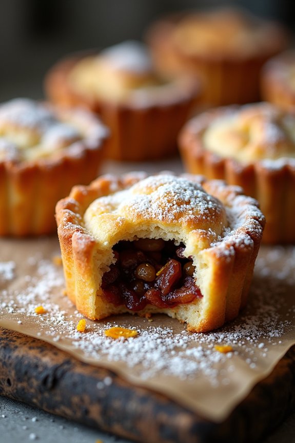 festive plant based mince pies