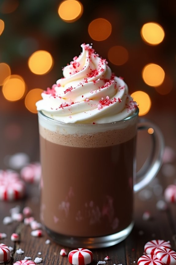 festive slow cooker hot chocolate