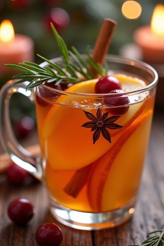 festive spiced apple cider