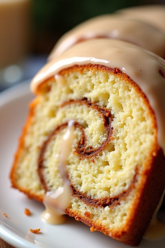 festive spiced eggnog dessert