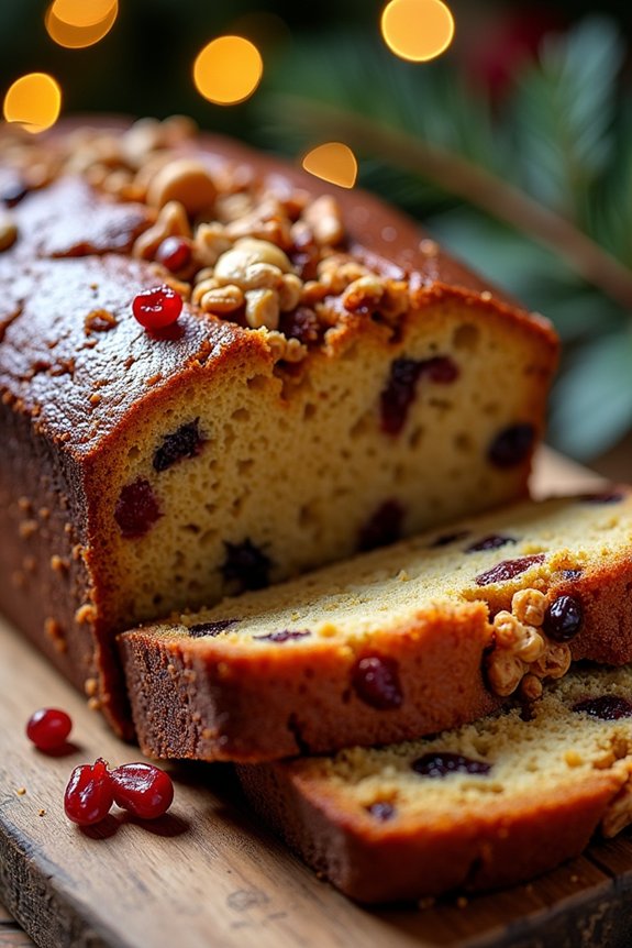 festive spiced fruitcake recipe
