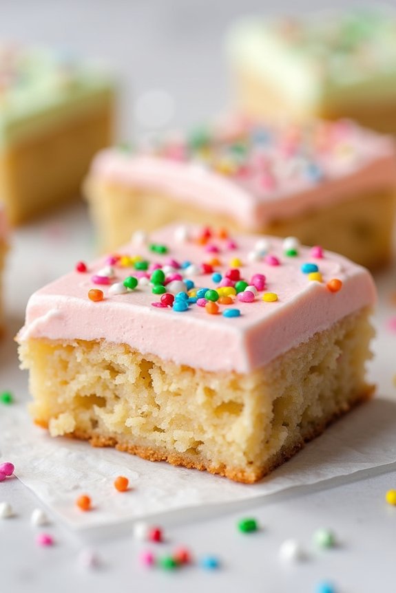 festive sugar cookie bars