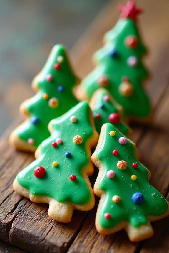 festive sugar cookie treats