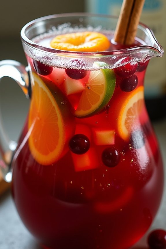 festive tequila infused sangria recipe