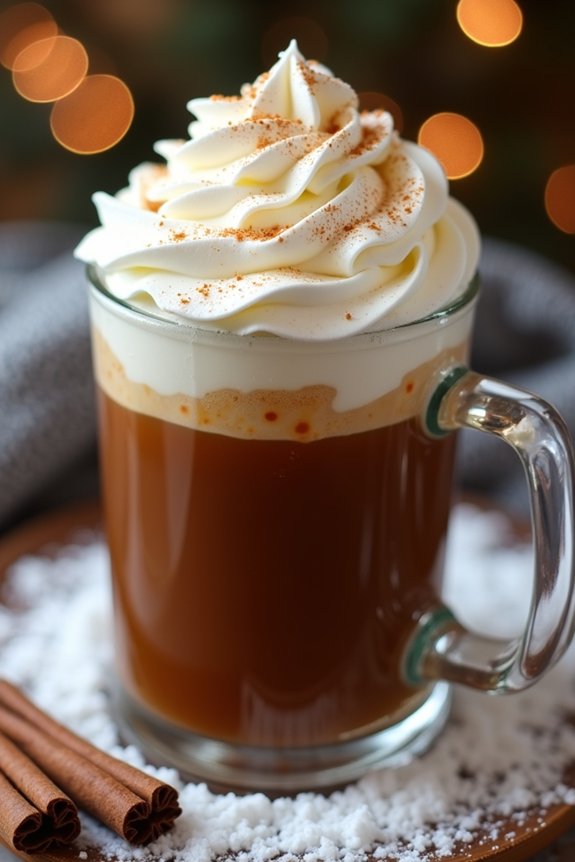 festive warming spiced coffee