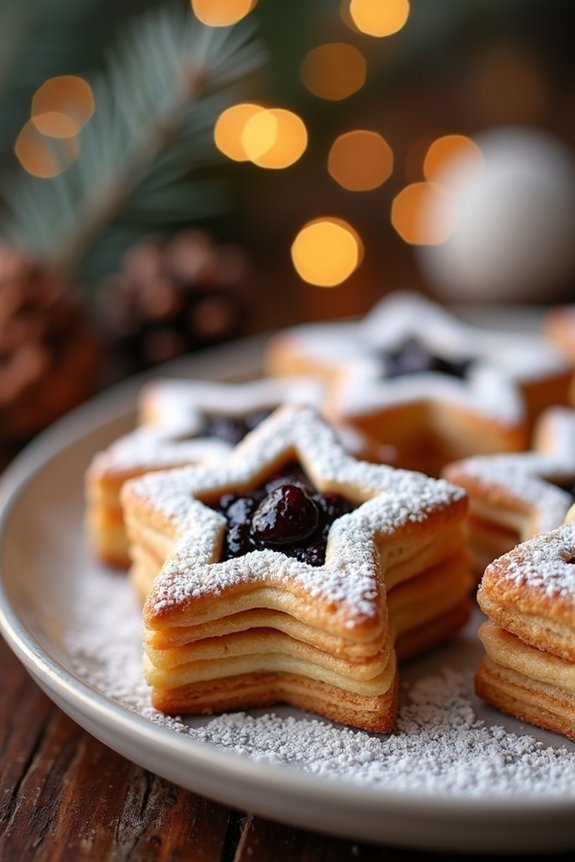 finnish holiday star cookies