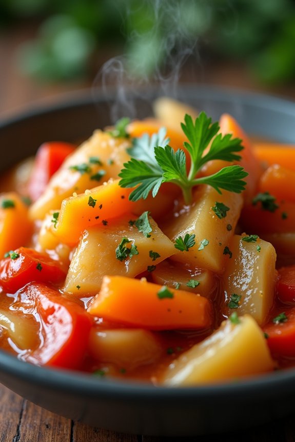 flavorful cabbage vegetable stew