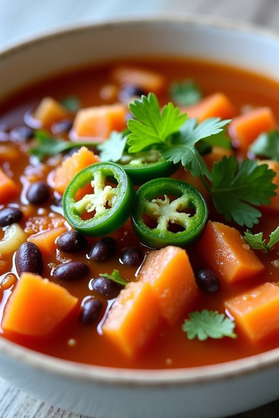 flavorful spicy cabbage soup