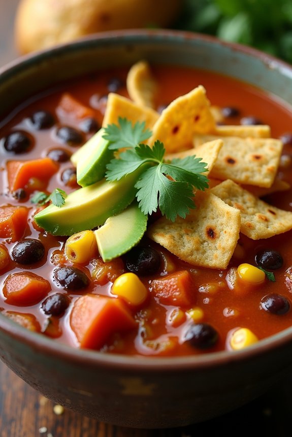 flavorful spicy chicken soup