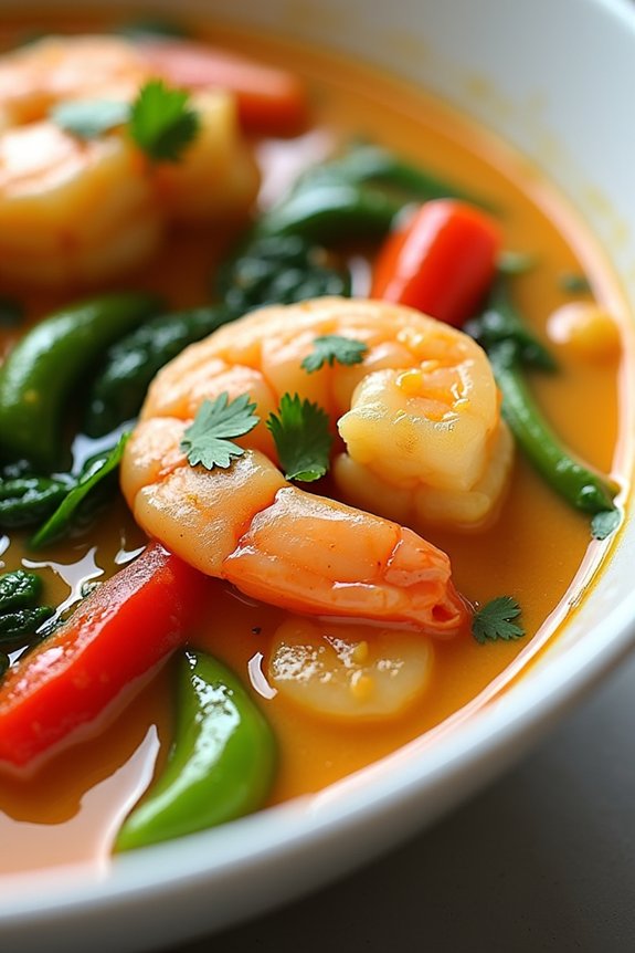 flavorful thai coconut curry