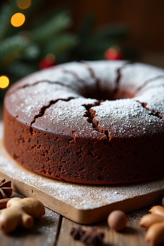 flourless spiced holiday cake