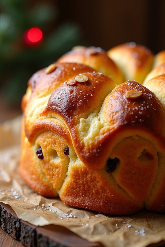 fluffy italian christmas bread