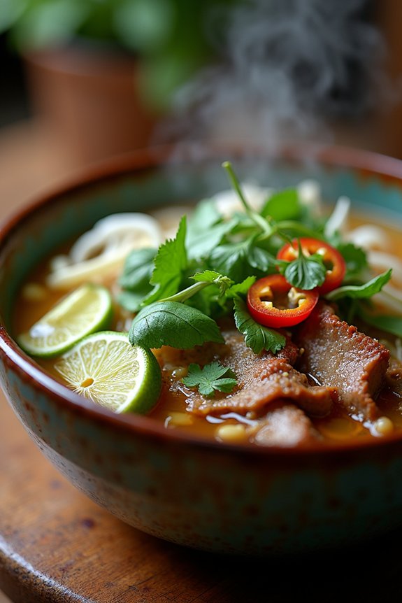 fragrant and flavorful noodle soup