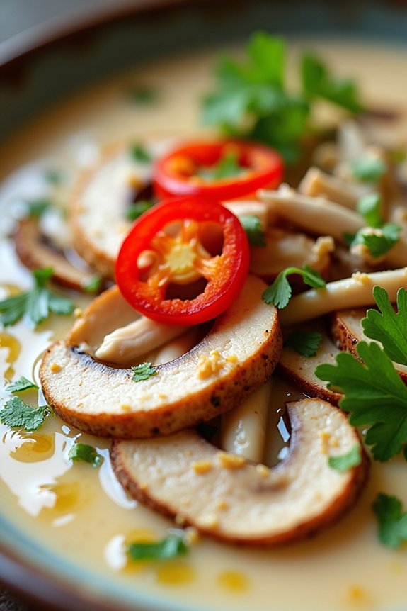 fragrant creamy coconut soup