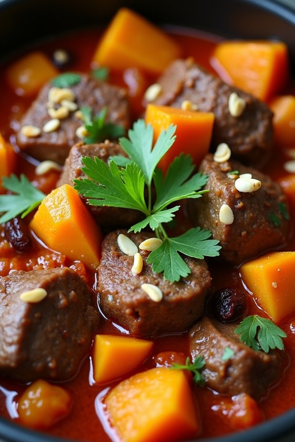 fragrant moroccan lamb stew