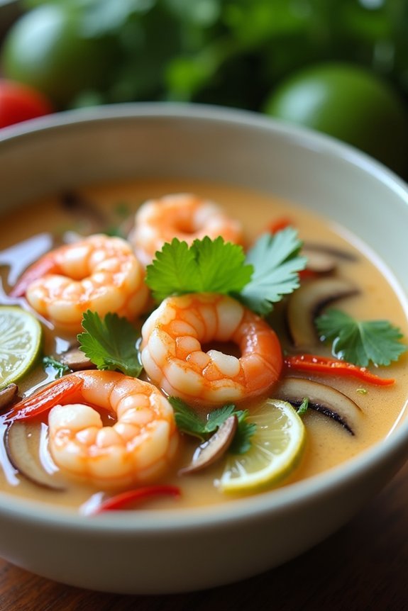fragrant shrimp lemongrass soup