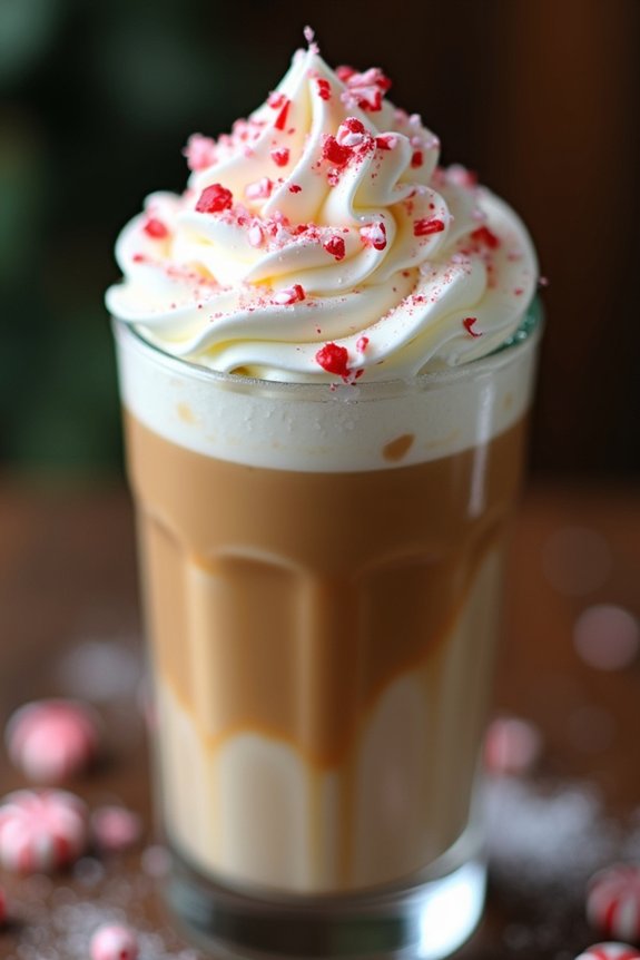 frosty mint macchiato delight