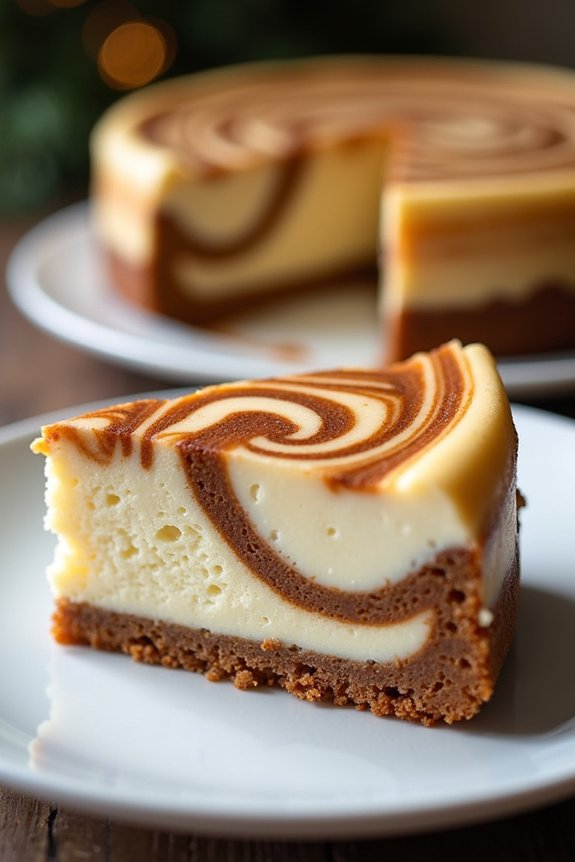 gingerbread cheesecake holiday delight