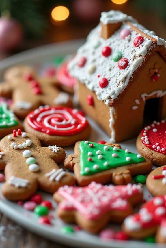 gingerbread cookie decorating fun
