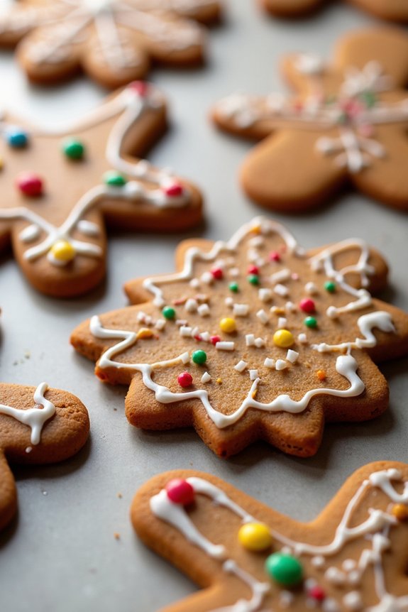 gingerbread cookies for holidays