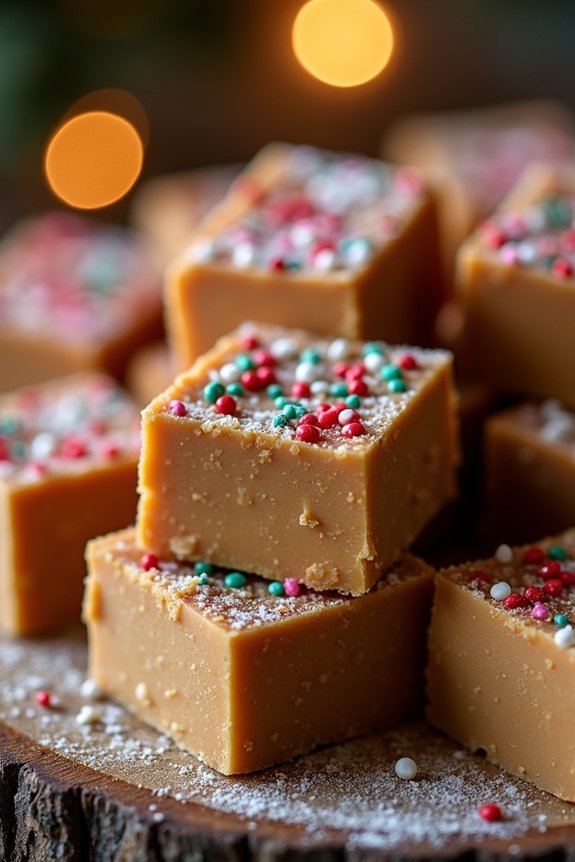 gingerbread flavored creamy fudge
