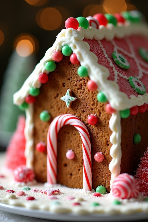 gingerbread house cake recipe