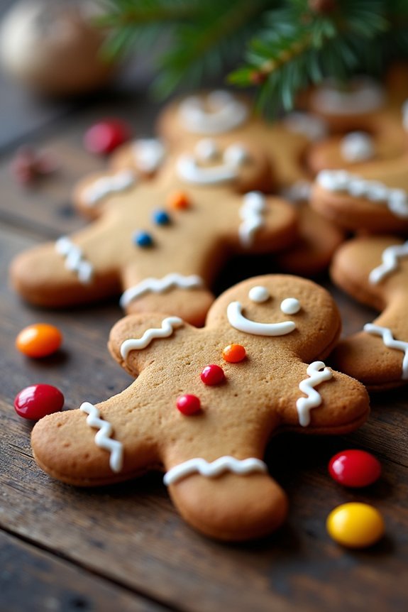 gingerbread men holiday baking fun