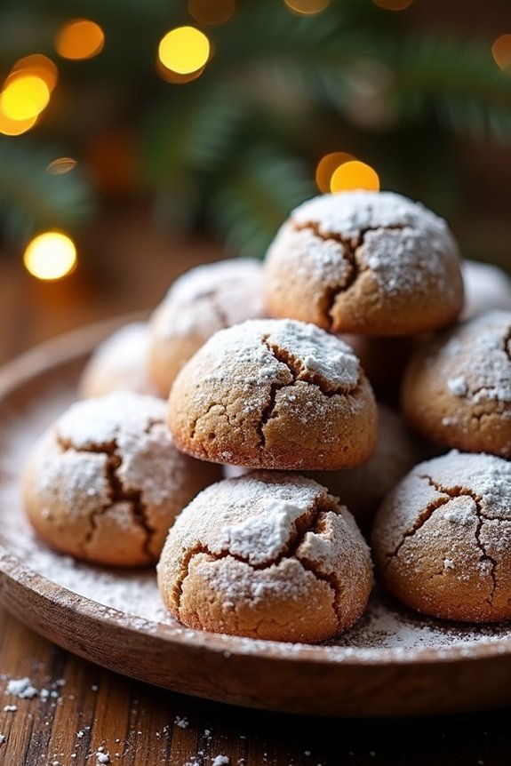 gingerbread snowball cookie recipe