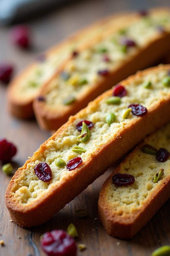 gluten free festive biscotti recipe