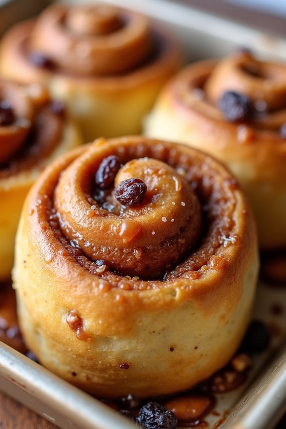 gluten free holiday cinnamon rolls