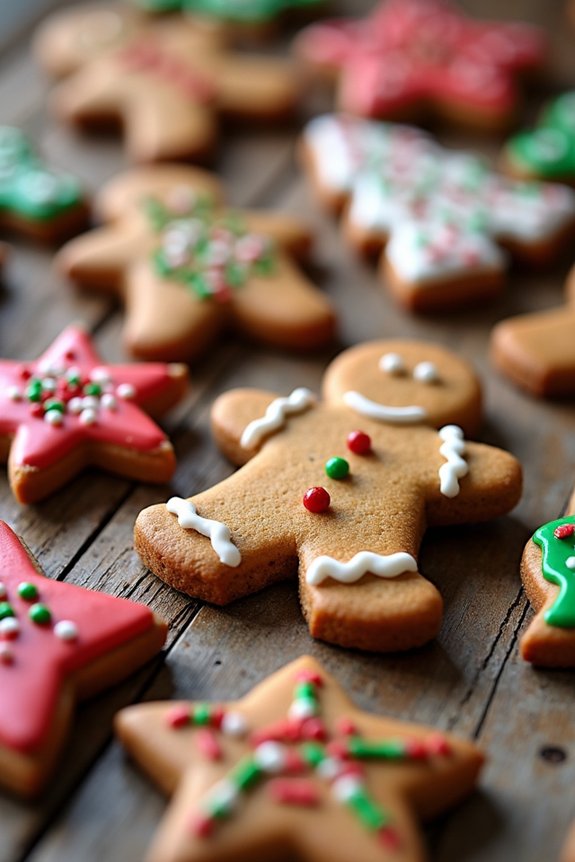 gluten free holiday gingerbread cookies
