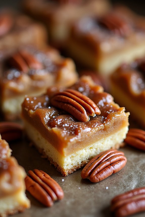 gluten free pecan pie bars
