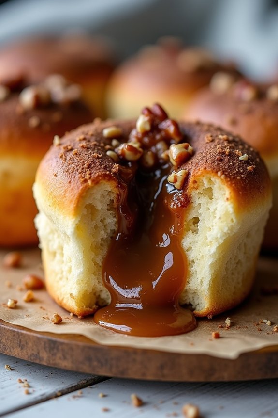 gooey sticky toffee buns