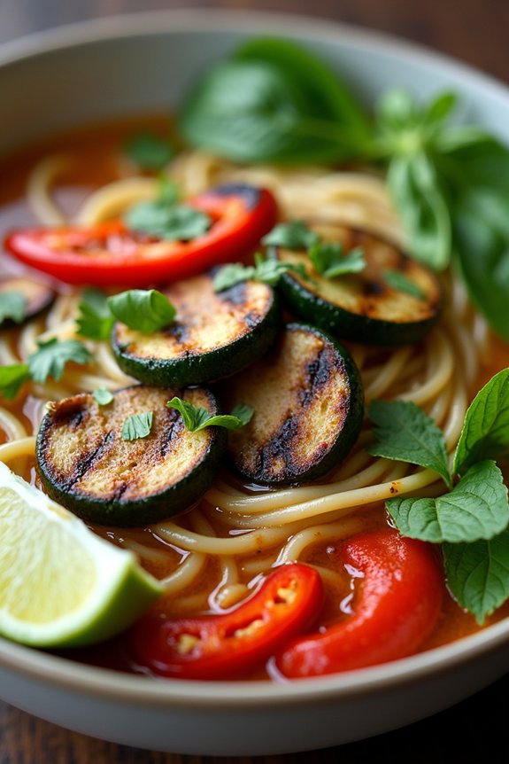 grilled vegetable pho recipe