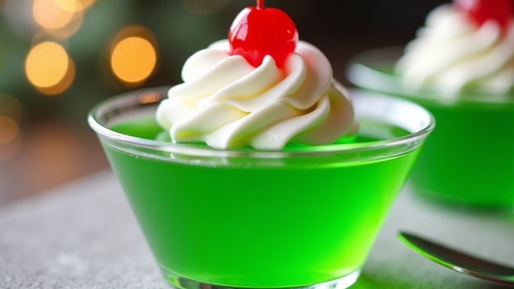 grinch inspired festive treats