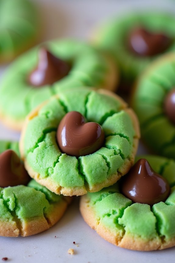 grinch themed festive cookies recipe