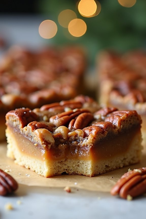 guilt free holiday dessert bars