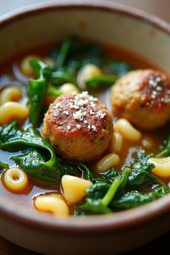 heartwarming italian wedding soup