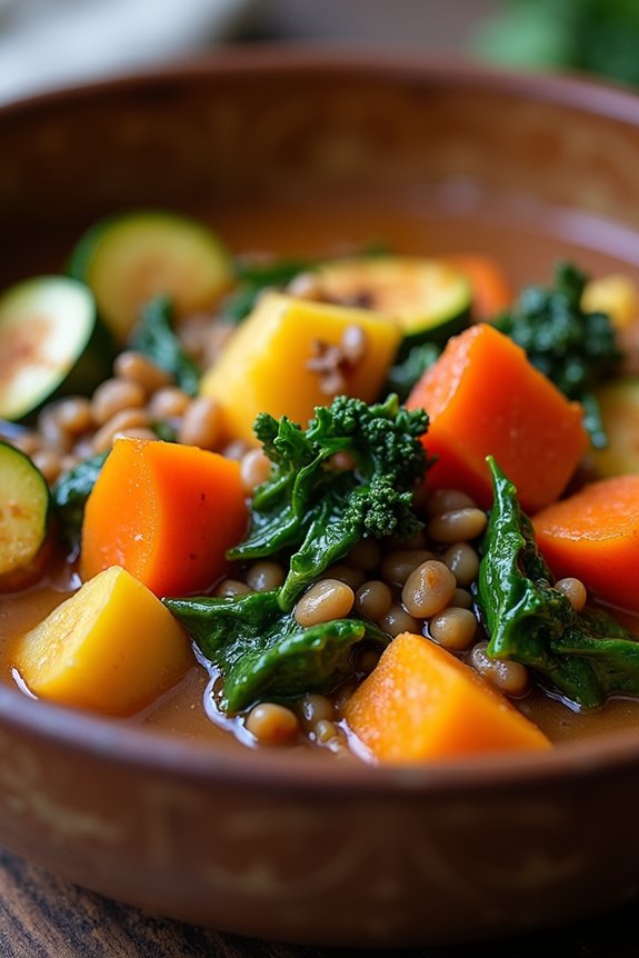 hearty autumn vegetable stew