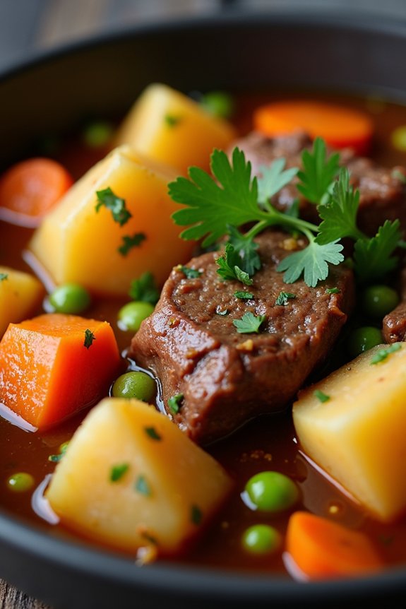 hearty beef and vegetable stew