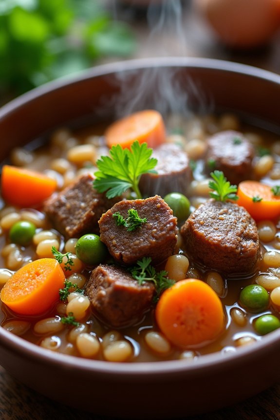 hearty beef barley stew