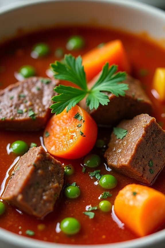 hearty beef tomato stew
