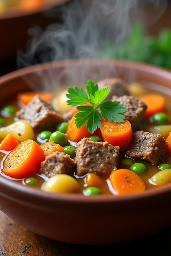 hearty beef vegetable soup