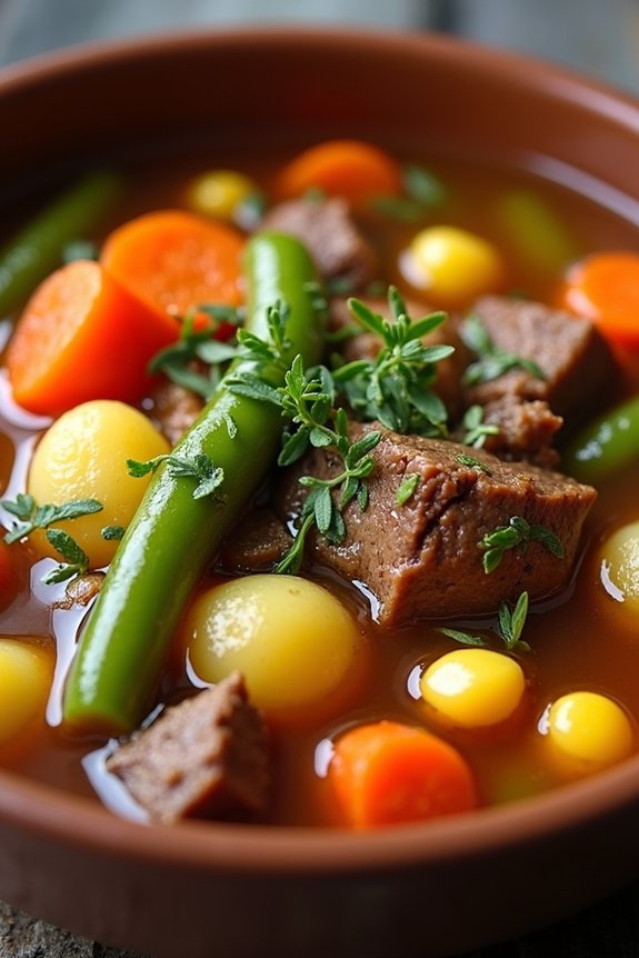 hearty beef vegetable soup