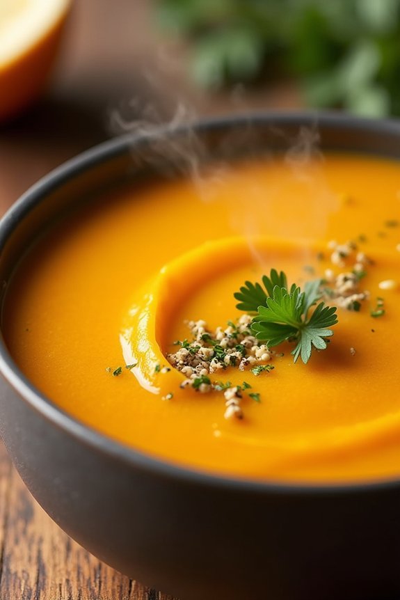 hearty butternut squash soup